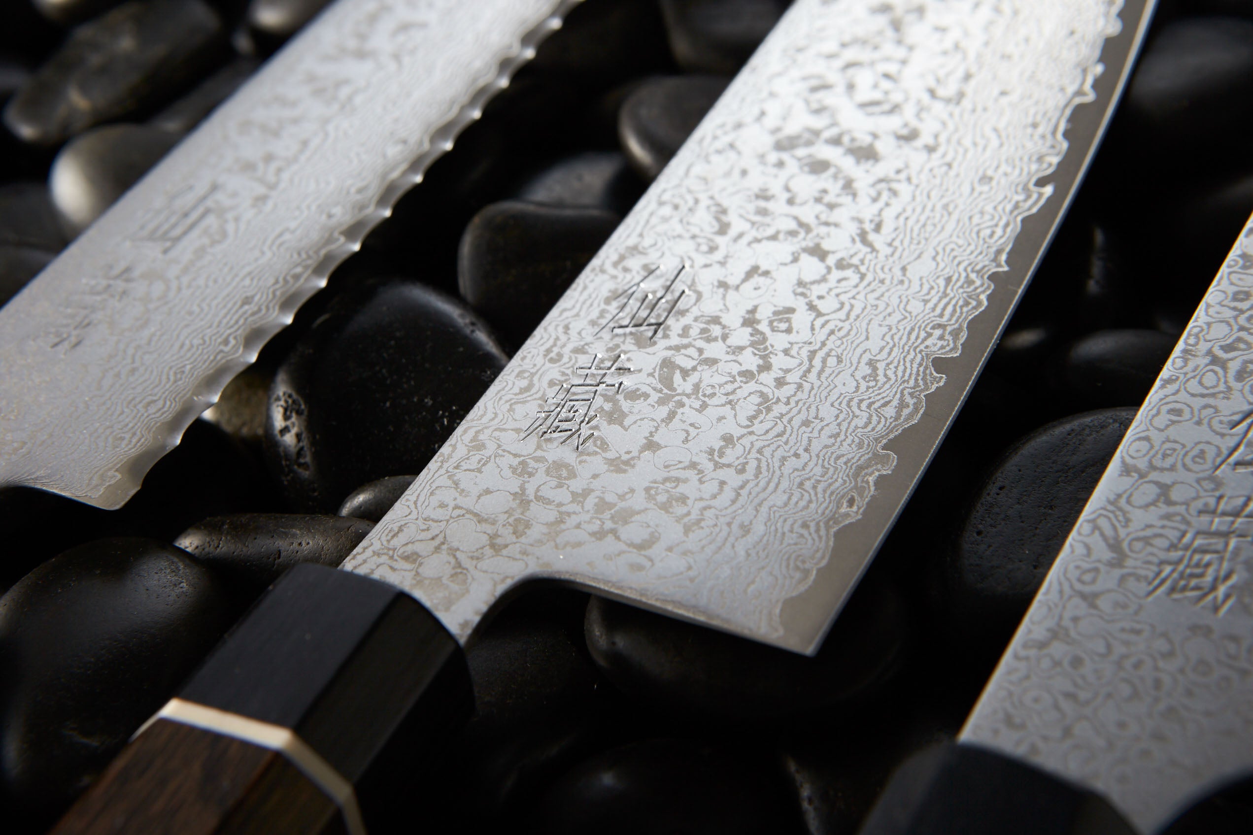 Senzo Black Damascus