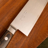 Kajiyamura Hakuun Santoku VG-10 Damascus 165 mm