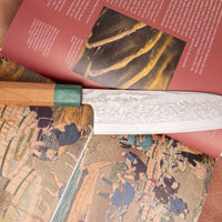 Makoto Kurosaki Santoku VG-10 Kodama Keyaki 165 mm