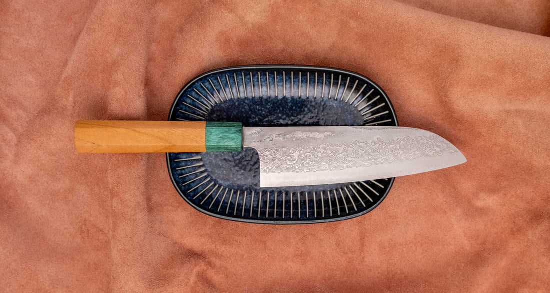 Makoto Kurosaki Santoku VG-10 Kodama Keyaki 165 mm