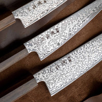 Hikari Petty SLD Kurozome Damascus 135 mm