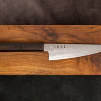 Hatsukokoro Ginrei Ko-Santoku Ginsanko Nashiji Ebony 150 mm