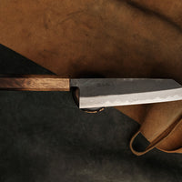 Naoto Kitaoka Bunka Aogami #1 Damascus Kuro-uchi 180 mm