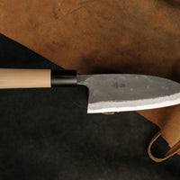 Japanski nož – Hokiyama Ryo deba Aogami Kuro uchi150mm Magnolija