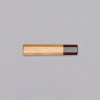 Japanska drška za nož – Japanese handle Mahogany Zelkova octagonal S