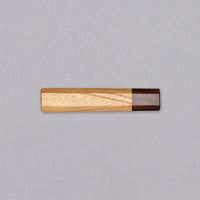 Japanska drška za nož – Japanese handle Mahogany Zelkova octagonal M