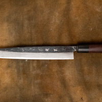 Kajiwara Slicer Aogami # 2 Kuro-uchi Damascus 270 mm