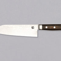 Kajiyamura Hakuun Santoku VG-10 Damascus 165 mm