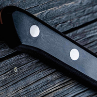 Kawamura Aoki Santoku Black 165 mm