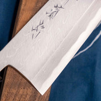 Japanski nož – Kawamura Sakimaru gyuto Aogami Ebenovina mm