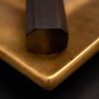 Kokugei Santoku Aogami #1 Kuro-uchi Ebony 165 mm