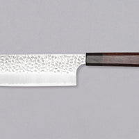 Kouhei-Shinmatsu ZDP-189 Nakiri Silver 200 mm plod je desetogodišnjih iskustava, stečenih prodajom noževa s naše strane i vještine kovanja noževa koja prelazi iz generacije u generaciju majstora iz kovačnice Suncraft. ZDP-189 čelični noževi iznimno su rijetki i proizvodi ih Suncraft posebno za OštarRub.