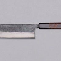 Kumokage Nakiri Aogami #2 Kuro-uchi Damascus 165 mm - octagon