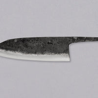 Kurogane Santoku Aogami #2 Kuro-uchi 165 mm - OŠTRICA