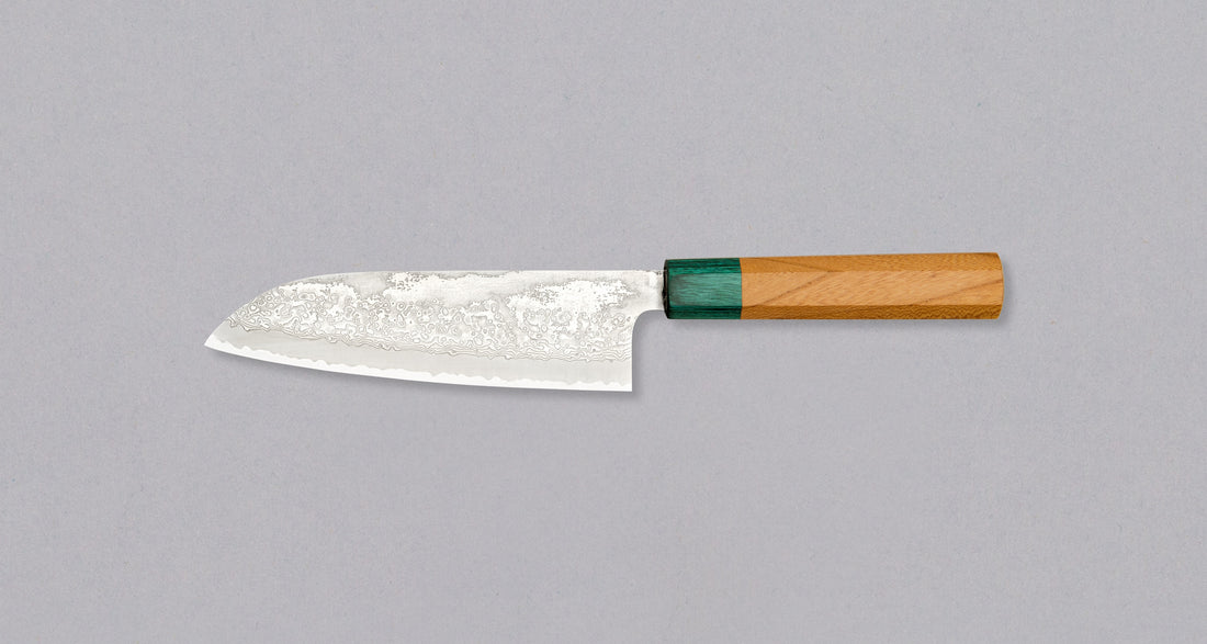 Makoto Kurosaki Santoku VG-10 Kodama Keyaki 165 mm