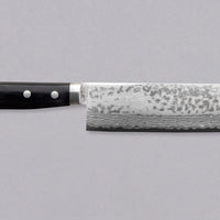 Etsu Village Nakiri Damascus Black 165 mm_1