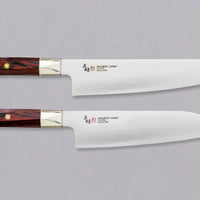 Japanski nož – Mcusta Supreme Twisted gyuto santoku Set