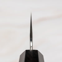 Choil. Nigara Bunka VG-10 Damascus Tsuchime višenamjenski je japanski kuhinjski nož pogodan za pripremu mesa, ribe i povrća. Jezgra od nehrđajućeg čelika VG-10 garancija je za dugotrajnu oštrinu i minimalno održavanje. Iznimne karakteristike i izgled noža nadopunjuje drška japanskog tipa (Wa), izrađena od luksuzne ebanovine.