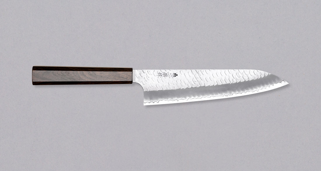 Nigara Gyuto SG2 Tsuchime Wa Ebony 210 mm