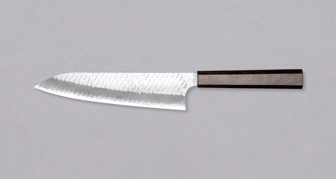 Nigara Gyuto SG2 Tsuchime Wa Ebony 210 mm