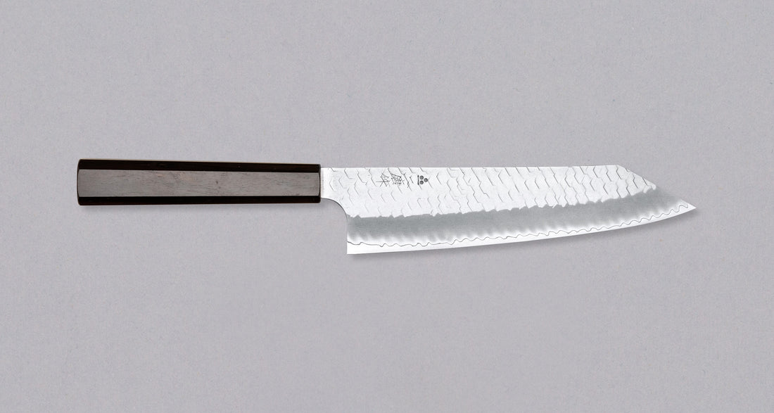 Nigara Kiritsuke-Gyuto SG2 Tsuchime Wa Ebony 210 mm
