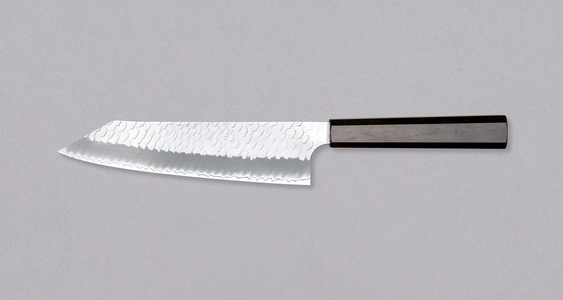 Nigara Kiritsuke-Gyuto SG2 Tsuchime Wa Ebony 210 mm