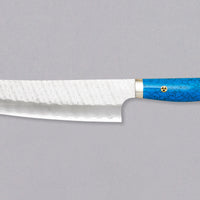 Japanski nož – Nigara Kiri gyuto SG2Migaki Tsuchime Turquoise210mm