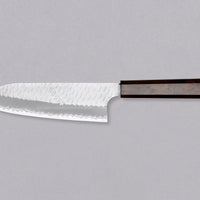 Nigara Santoku SG2 Tsuchime Wa Ebony 180 mm