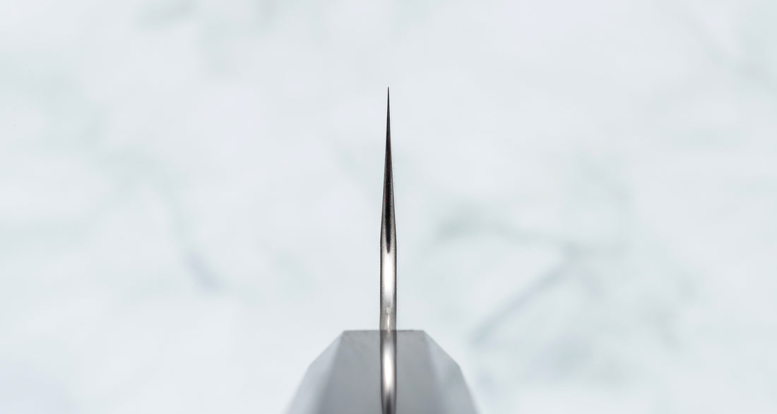 Nigara Santoku SG2 Tsuchime Wa Ebony 180 mm