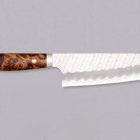 Nigara Santoku SG2 Tsuchime Maplewood 180 mm_1