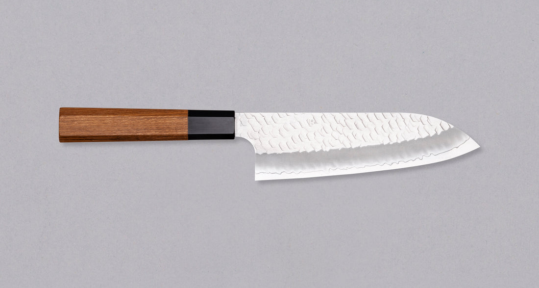 Nigara Santoku SG2 Tsuchime Wa 180 mm_1
