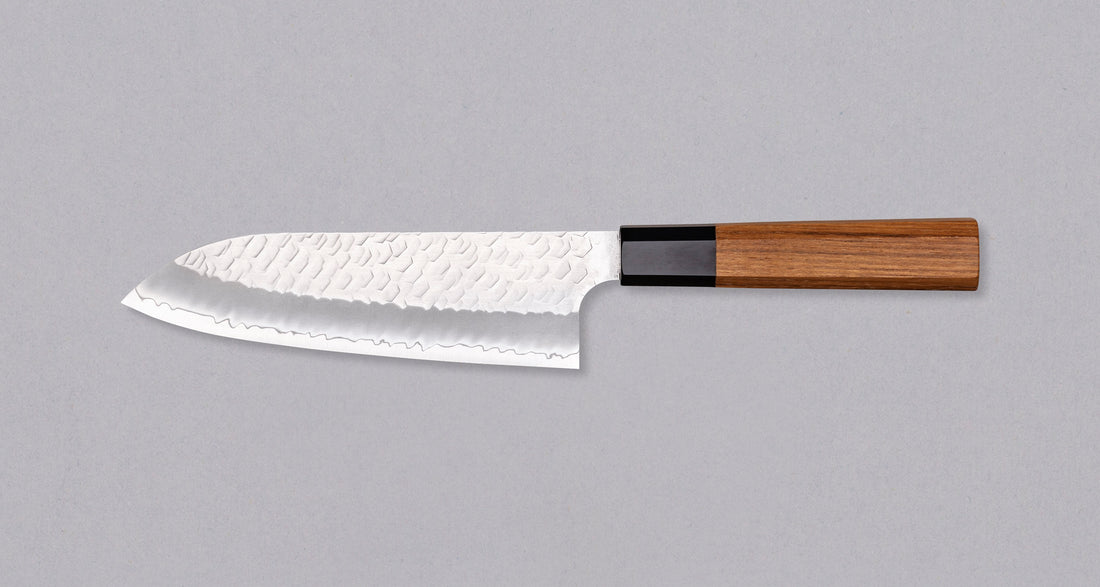 Nigara Santoku SG2 Tsuchime Wa 180 mm_2