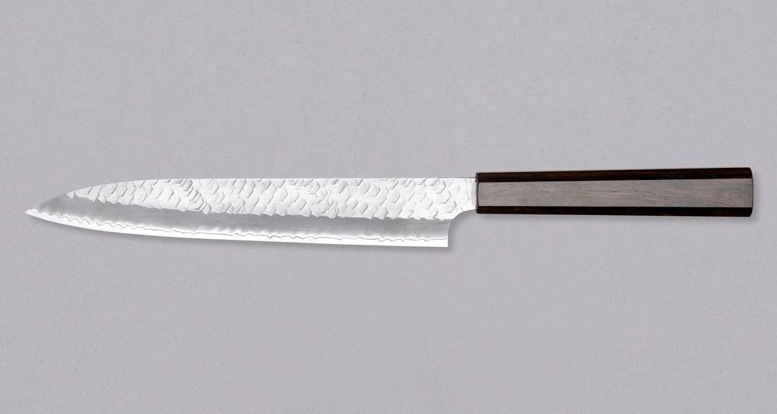 Nigara Sujihiki SG2 Tsuchime Wa Ebony 240 mm