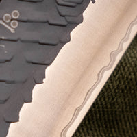 Japanski nož – Nigara Sakimaru sujihiki SG2 Kurouchi Tsuchime 300mm Ebony