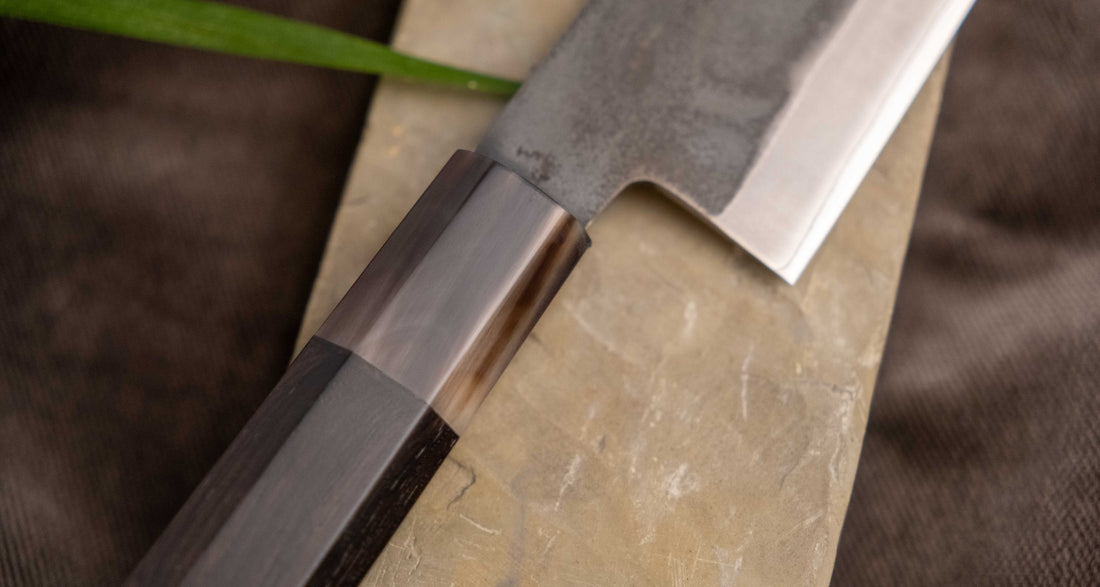 HAP-40 Gyuto Black Ebony Blond Buffalo 210 mm