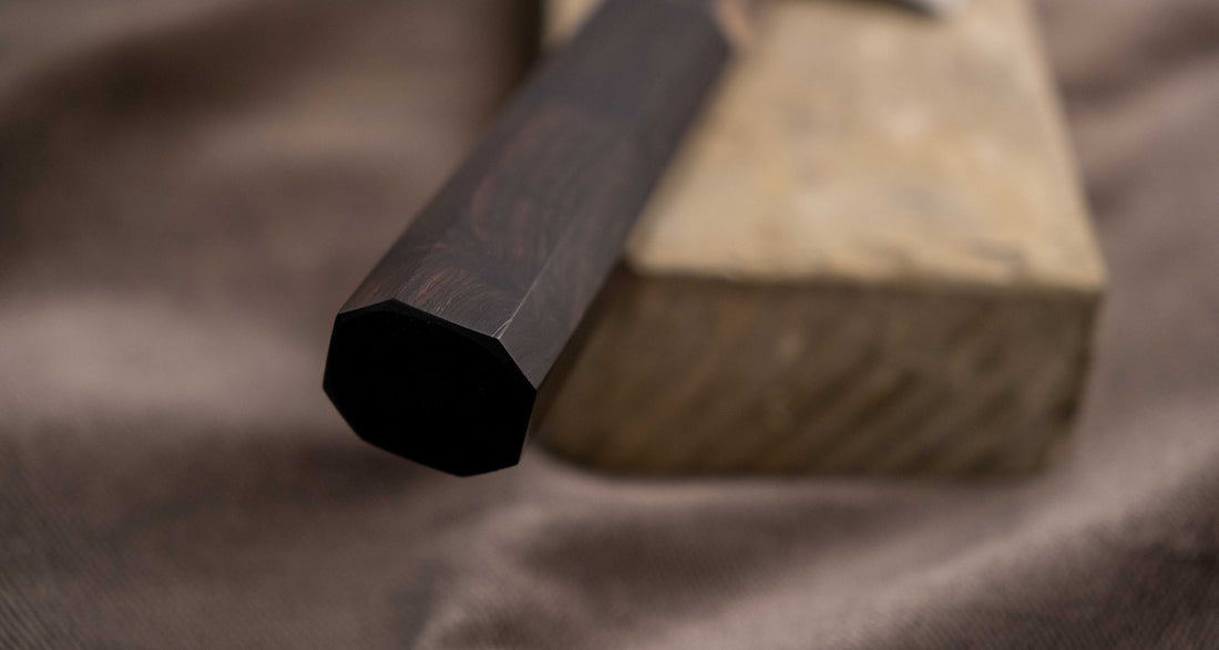 HAP-40 Gyuto Black Ebony Blond Buffalo 210 mm