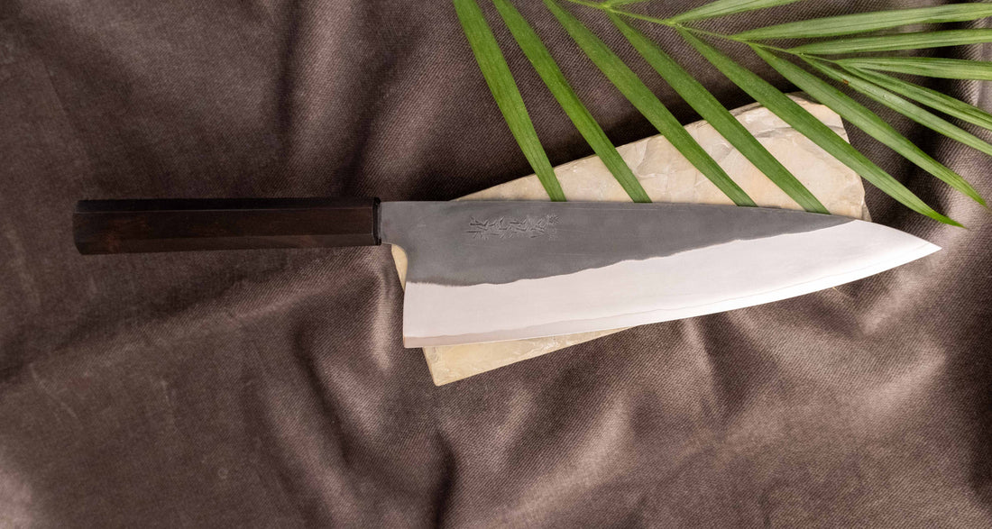 HAP-40 Wide Gyuto Black Ebony 240 mm