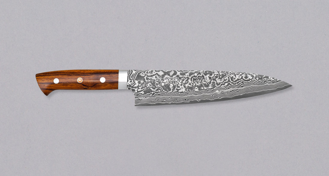 Saji Gyuto R2 Ironwood 210 mm_1