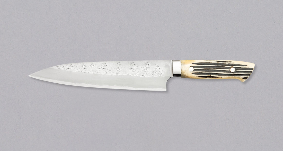 Saji Gyuto SRS13 Stag Antler 210 mm