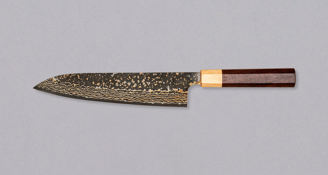 Saji Gyuto VG-10 Gold RWO 210 mm