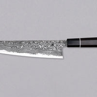 Tanaka Habakiri Gyuto SG2 Damascus Ebony 240 mm