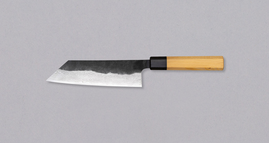 TOJIRO ATELIER Bunka VG-10 Kuro-uchi Damascus 170 mm_2