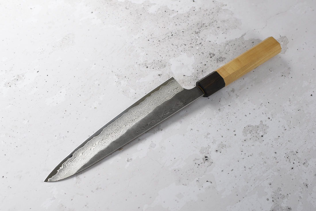 TOJIRO ATELIER Gyuto VG-10 Kuro-uchi Damascus 210 mm_4