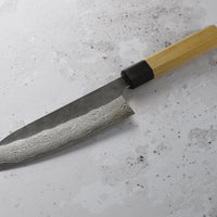 TOJIRO ATELIER Santoku VG-10 Kuro-uchi Damascus 170 mm_4