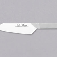 TOJIRO ORIGAMI Santoku 165 mm praktičan je svestrani kuhinjski nož za kućne i profesionalne kuhare, koji ne zahtijeva mnogo održavanja. Ističe se jedinstvenim dizajnom-nož je izrađen od jednog presavijenog komada, bez varenja. Dizajn je nagrađen svjetski poznatom nagradom za dizajn proizvoda, nagradom iF Design Award.