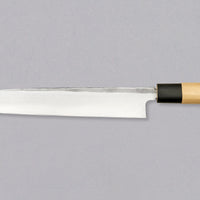 Tojiro Yanagiba Shirogami Hammered Kuro-uchi 270 mm