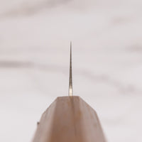 Prikaz choila noža Tojiro Petty Reppu SG2 150 mm, koji ističe preciznost i tanak profil.