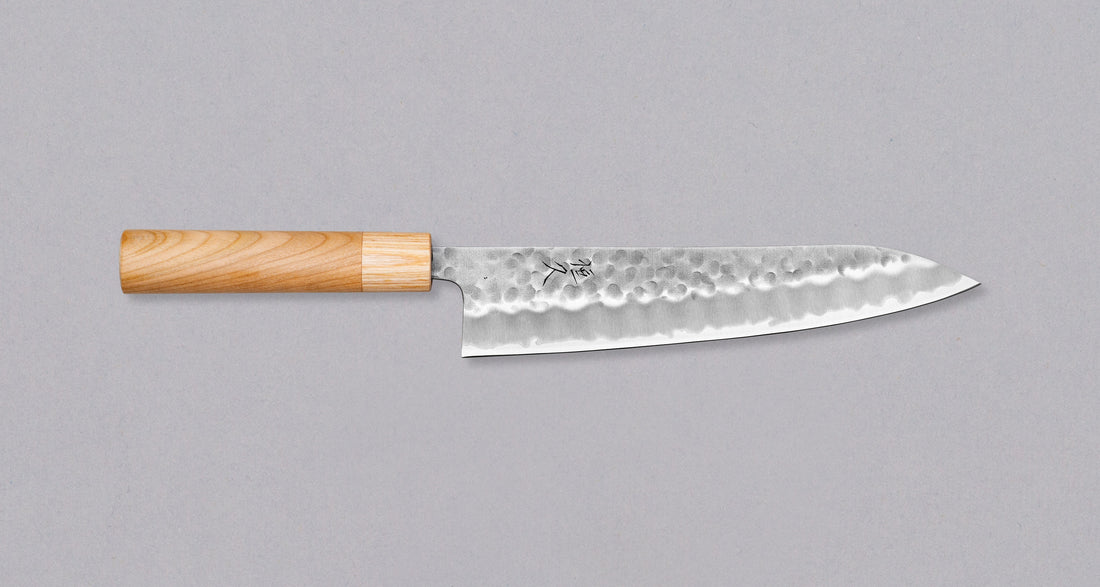 Tsunehisa Gyuto Shirogami #2 Cherry 210 mm_1