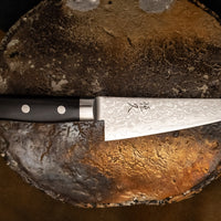 Tsunehisa Honesuki VG-10 Damascus Black 145 mm