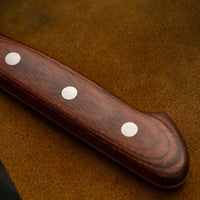 Tsunehisa Santoku VG-10 Damascus Brown 170 mm